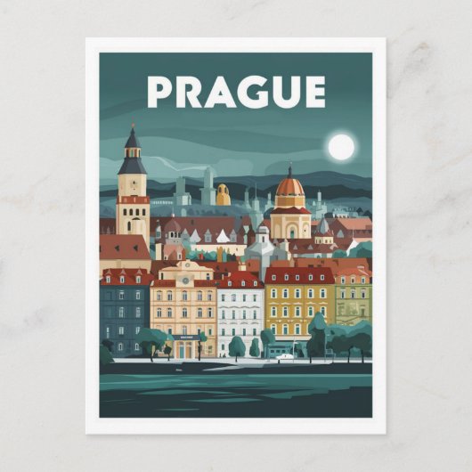 Praag, Tsjechië Briefkaart (Voorkant)