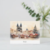 Praag, Tsjechië Briefkaart (Staand voorkant)