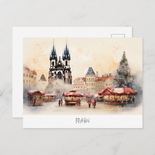 Praag, Tsjechië Briefkaart (Voorkant / Achterkant)