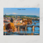 Praag Tsjechië Bruggen Briefkaart (Achterkant)