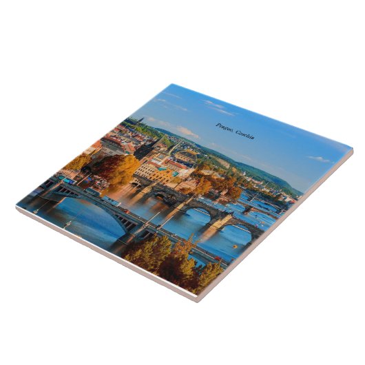 Praag Tsjechië Bruggen Tegeltje (Zijkant)