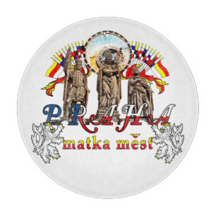 Praag Tsjechië Cirkel Snijplank
