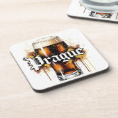 Praag, Tsjechië, door Natasha Us Bier Onderzetter (Linkerzijde)