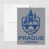 Praag Tsjechië Europa Briefkaart (Voorkant / Achterkant)