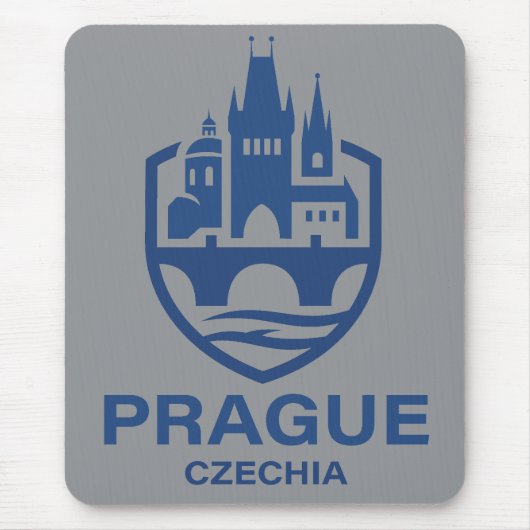 Praag Tsjechië Europa Muismat (Voorkant)