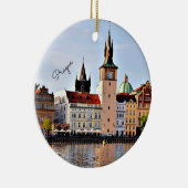 Praag, Tsjechië, Keramisch Ornament (Rechts)