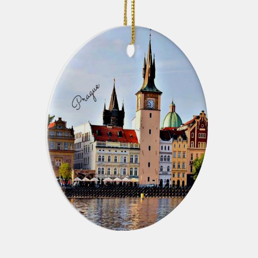 Praag, Tsjechië, Keramisch Ornament (Rechts)