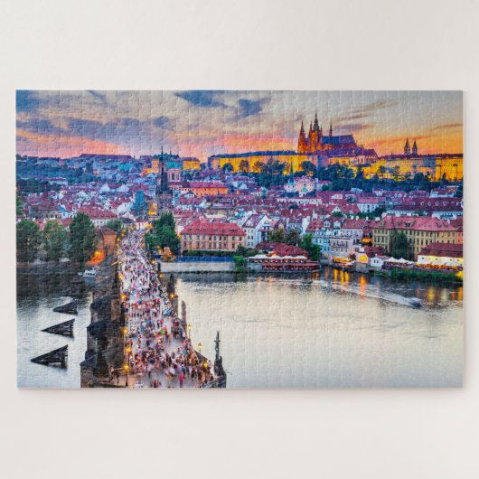 Praag Tsjechië Legpuzzel (Horizontaal)