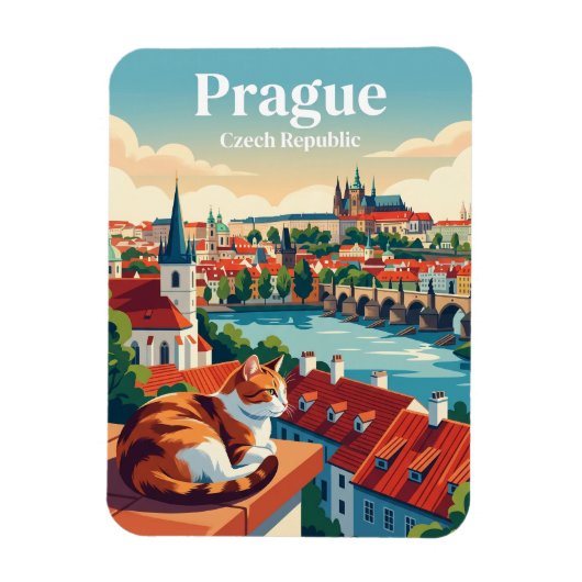 Praag Tsjechië Magneet (Verticaal)