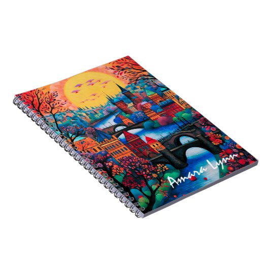 Praag Tsjechië Notitieboek (Rechterzijde)