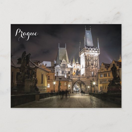 Praag Tsjechië Old Town Travel Photo Briefkaart (Voorkant)