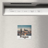 Praag Tsjechië Oude Stad Reis Aandenken 🗺️ Magneet (Insitu (Vaatwasser))