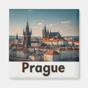 Praag Tsjechië Oude Stad Reis Aandenken 🗺️ Magneet