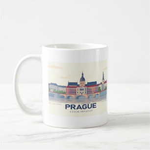 Praag Tsjechië Pastelreizen Koffiemok