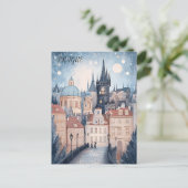 Praag Tsjechië Reizen Briefkaart (Staand voorkant)