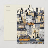 Praag Tsjechië Reizen Briefkaart (Voorkant / Achterkant)