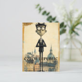 Praag Tsjechië Reizen Briefkaart (Staand voorkant)