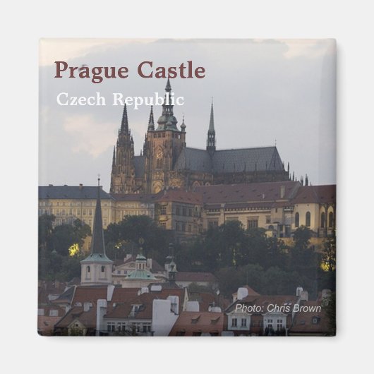Praag Tsjechië Reizen Foto Souvenir Magnet (Voorkant)