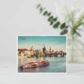 Praag Tsjechië Reizen  illustratie Briefkaart (Staand voorkant)