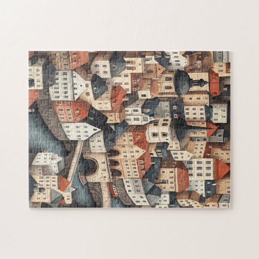 Praag Tsjechië Reizen Legpuzzel (Horizontaal)