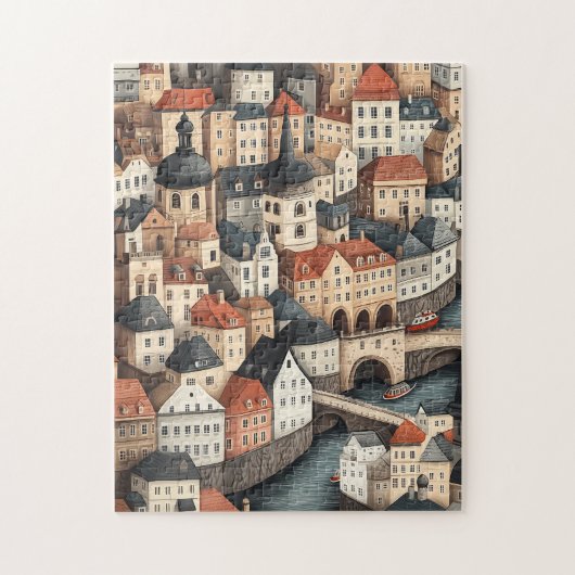 Praag Tsjechië Reizen Legpuzzel (Verticaal)