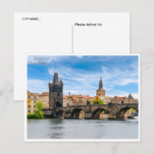  Praag Tsjechië République tchèque Briefkaart (Voorkant / Achterkant)