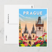  Praag Tsjechië République tchèque Briefkaart (Voorkant / Achterkant)