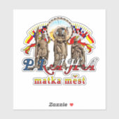 Praag Tsjechië Sticker (Vel)