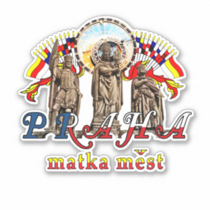 Praag Tsjechië Sticker