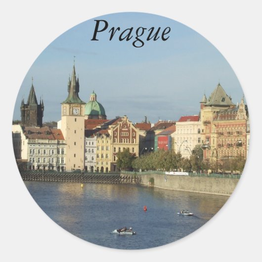 Praag Tsjechië Stickers Praha (Voorkant)