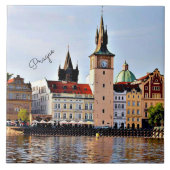Praag, Tsjechië, Tegeltje (Voorkant)