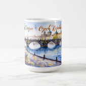 Praag - Tsjechië Waterverf Sketch | Koffiemok (Center)