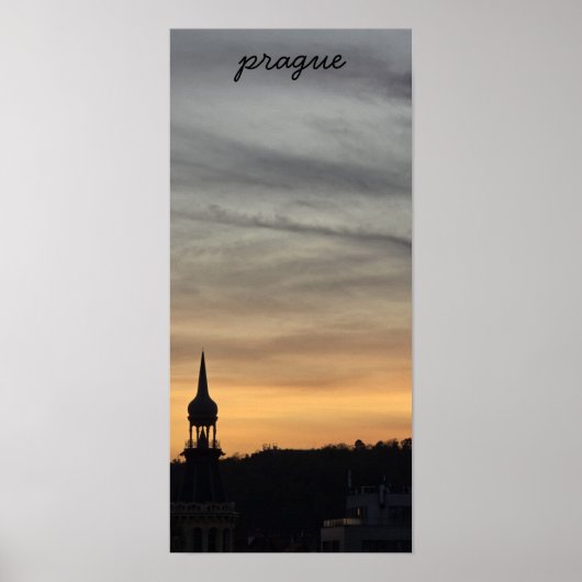Praag - Tsjechisch Poster (Voorkant)