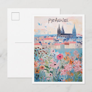 Praag Tsjechische Kunst Reizen Briefkaart