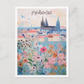Praag Tsjechische Kunst Reizen Briefkaart (Voorkant)