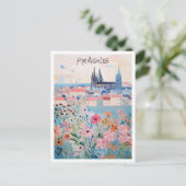 Praag Tsjechische Kunst Reizen Briefkaart (Staand voorkant)