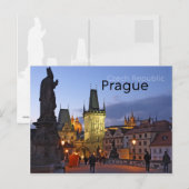 Praag, Tsjechische Republiek Briefkaart (Voorkant / Achterkant)