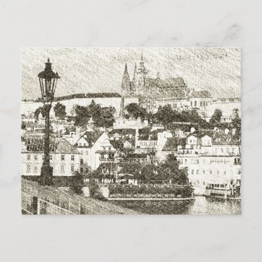 Praag, Tsjechische Republiek Briefkaart (Voorkant)