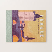Praag Tsjechische Republiek Reiskunst  Legpuzzel (Horizontaal)