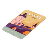 Praag Tsjechische Republiek Reiskunst  Magneet (Linkerzijde)