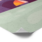 Praag Tsjechische Republiek Reiskunst  Poster (Hoek)