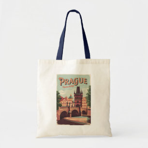 Praag Tsjechische Republiek Reiskunst  Tote Bag
