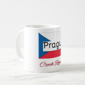 Praag Tsjechische vlag Mok (Voorkant links)