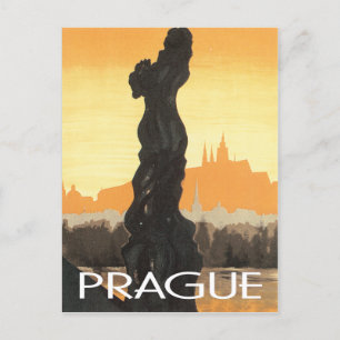 Praag, Tsjechoslowakije  Briefkaart
