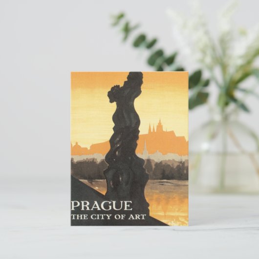  Praag Tsjechoslowakije Briefkaart (Staand voorkant)