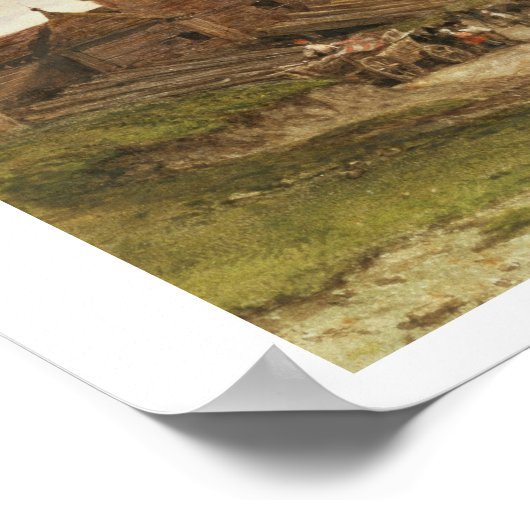 Praag, Tsjechoslowakije Poster (Hoek)