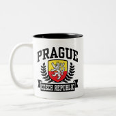 Praag Tweekleurige Koffiemok (Links)