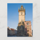 Praag uitzicht op Astronomische Klok Briefkaart (Voorkant)