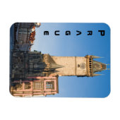 Praag uitzicht van de astronomische klok magneet (Horizontaal)