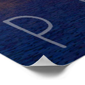 Praag van Night, Praag, Tsjechië Poster (Hoek)